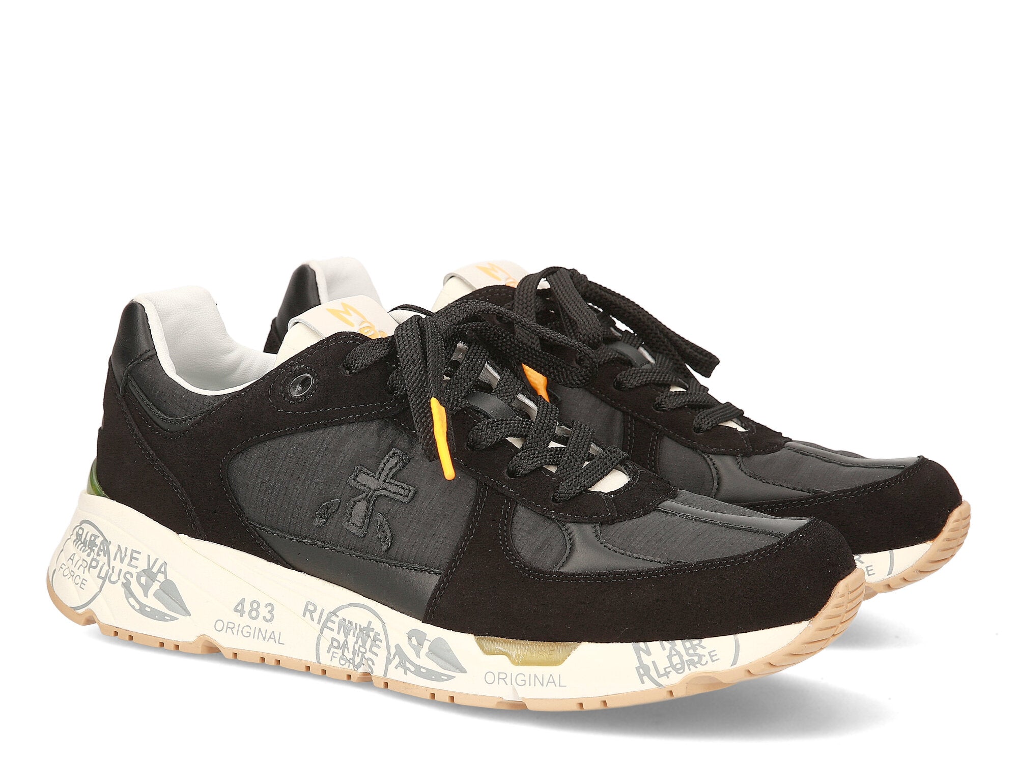 Premiata Sneakers Uomo Mase 6624-Nero