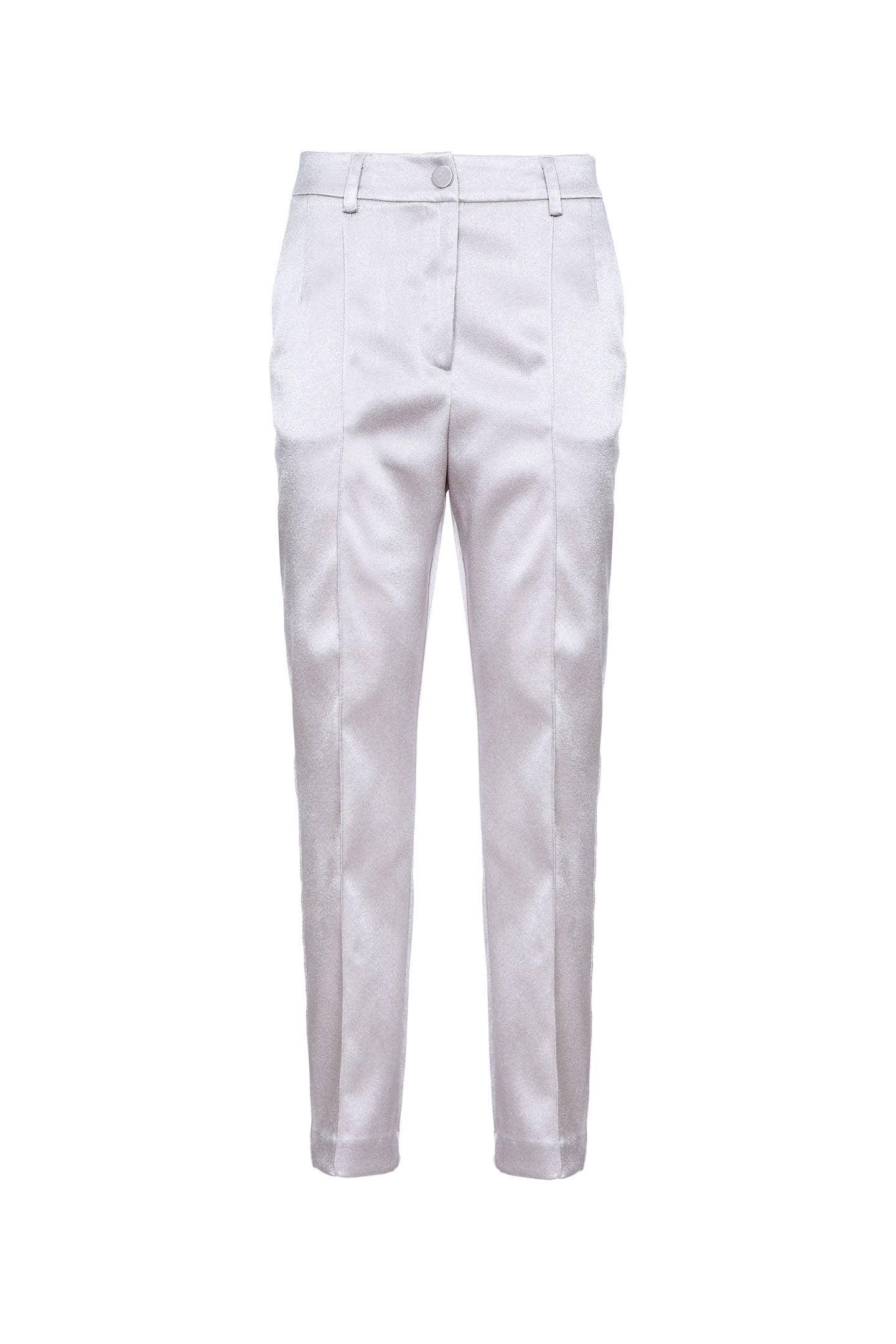 SO ALLURE Pantaloni Donna Sigaretta Raso-Pearl