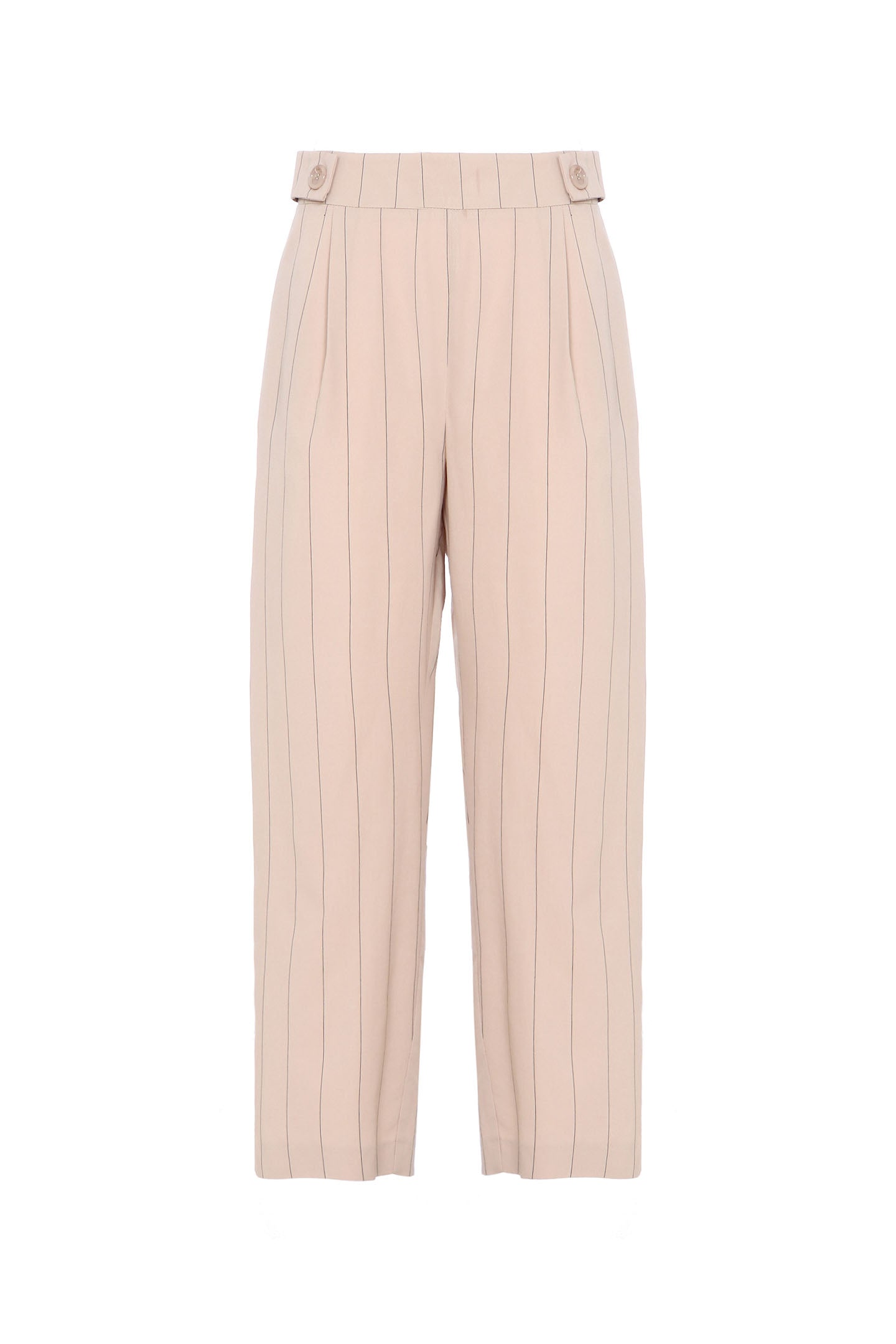 SO ALLURE Pantaloni Donna 7/8 Pences Gessati-Safari
