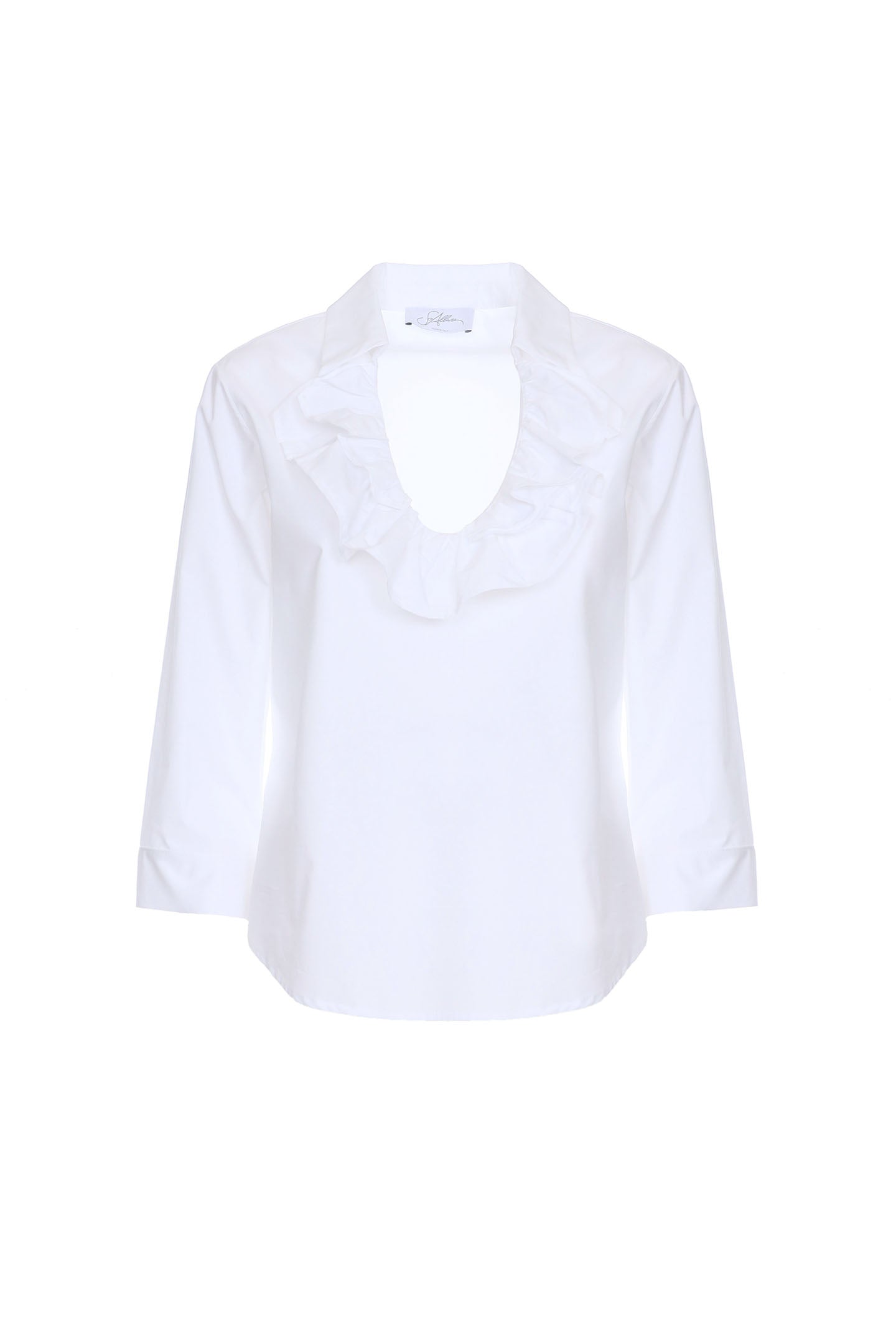 SO ALLURE Blusa Donna Rouches-Milk