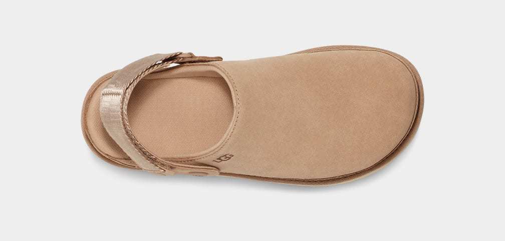 UGG CIABATTA DONNA GOLDENSTAR CLOG 138252-DRIFTWOOD
