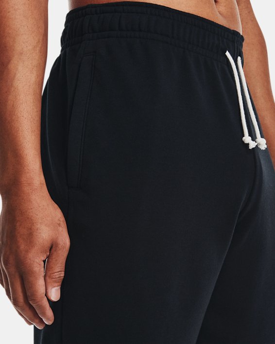 Under Armour Shorts Uomo Rival Terry-Black