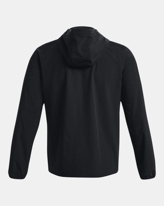 Under Armour Giubbino Uomo Stretch Woven Windbreaker-Black
