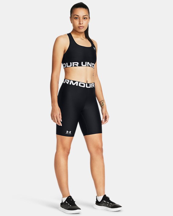 Under Armour Shorts Donna HeatGear 8''-Black