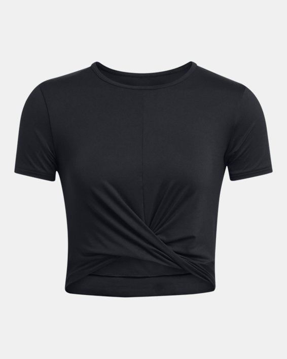 Under Armour Maglia Donna Crop Motion Crossover-Black