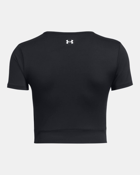 Under Armour Maglia Donna Crop Motion Crossover-Black