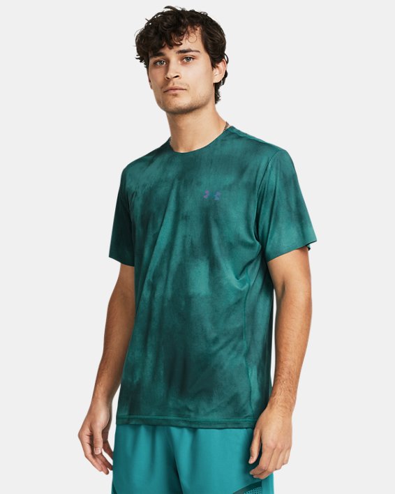 Under Armour T-Shirt Uomo Vanish Elite Vent Printed-Hydro Teal