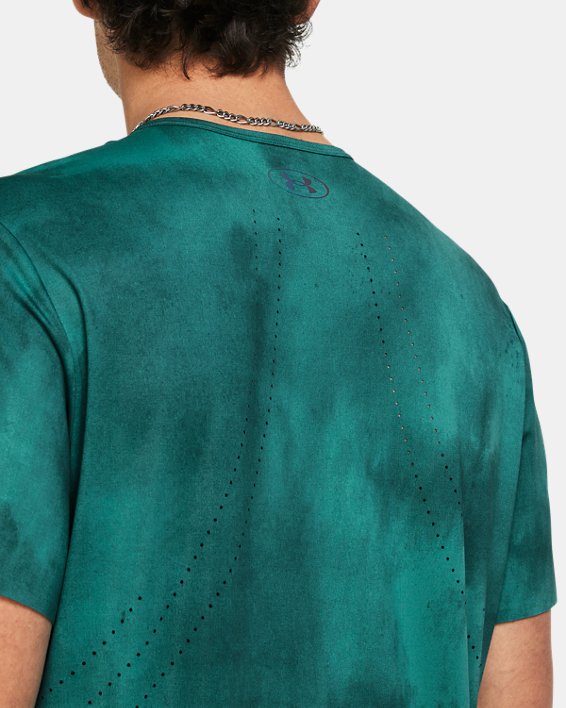 Under Armour T-Shirt Uomo Vanish Elite Vent Printed-Hydro Teal