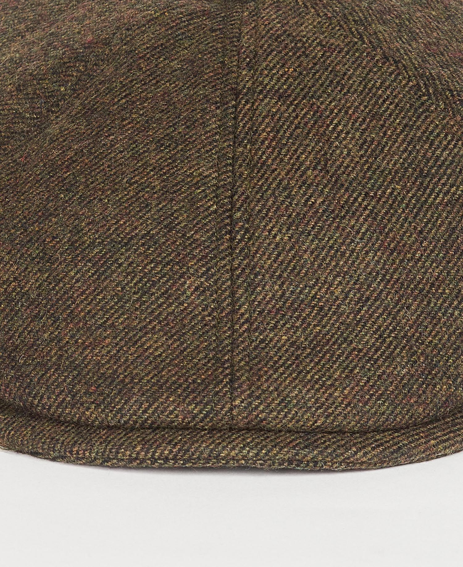 BARBOUR Cappello Uomo Claymore Baker Boy-Olive Twill