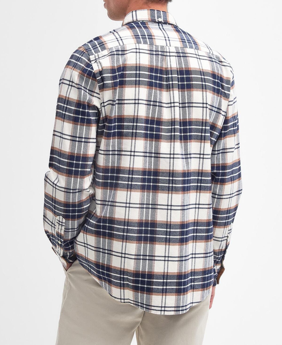 BARBOUR Camicia Uomo Portdown-Ecru