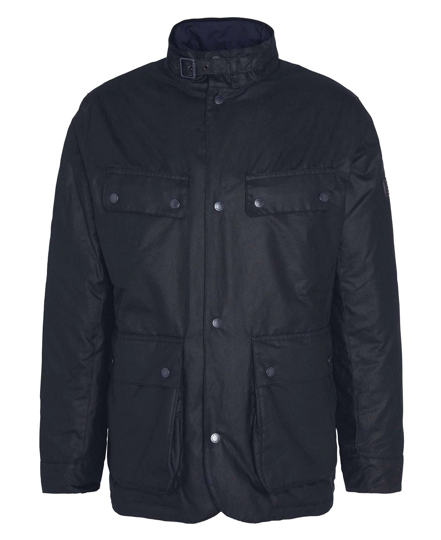 Barbour Giacca Uomo Wellstone Wax-Black