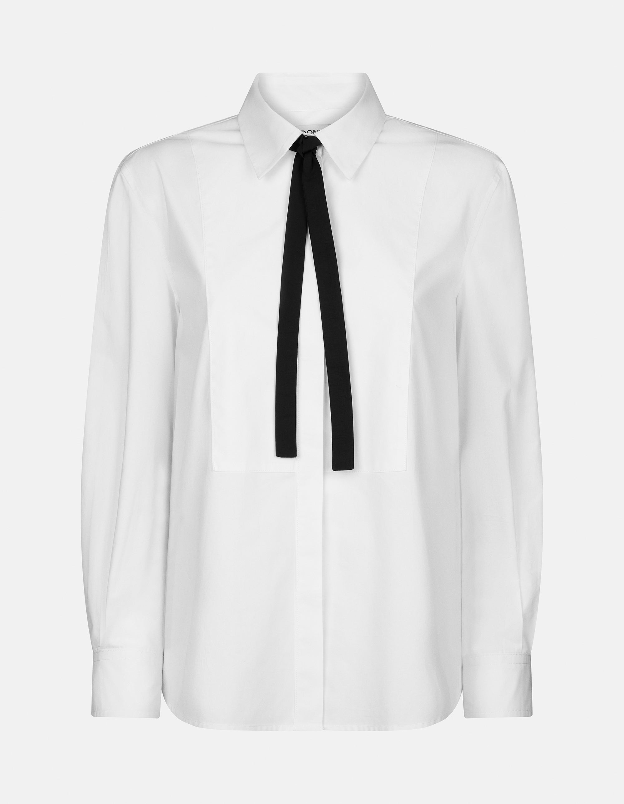 DONDUP Camicia Donna Popeline-Bianco