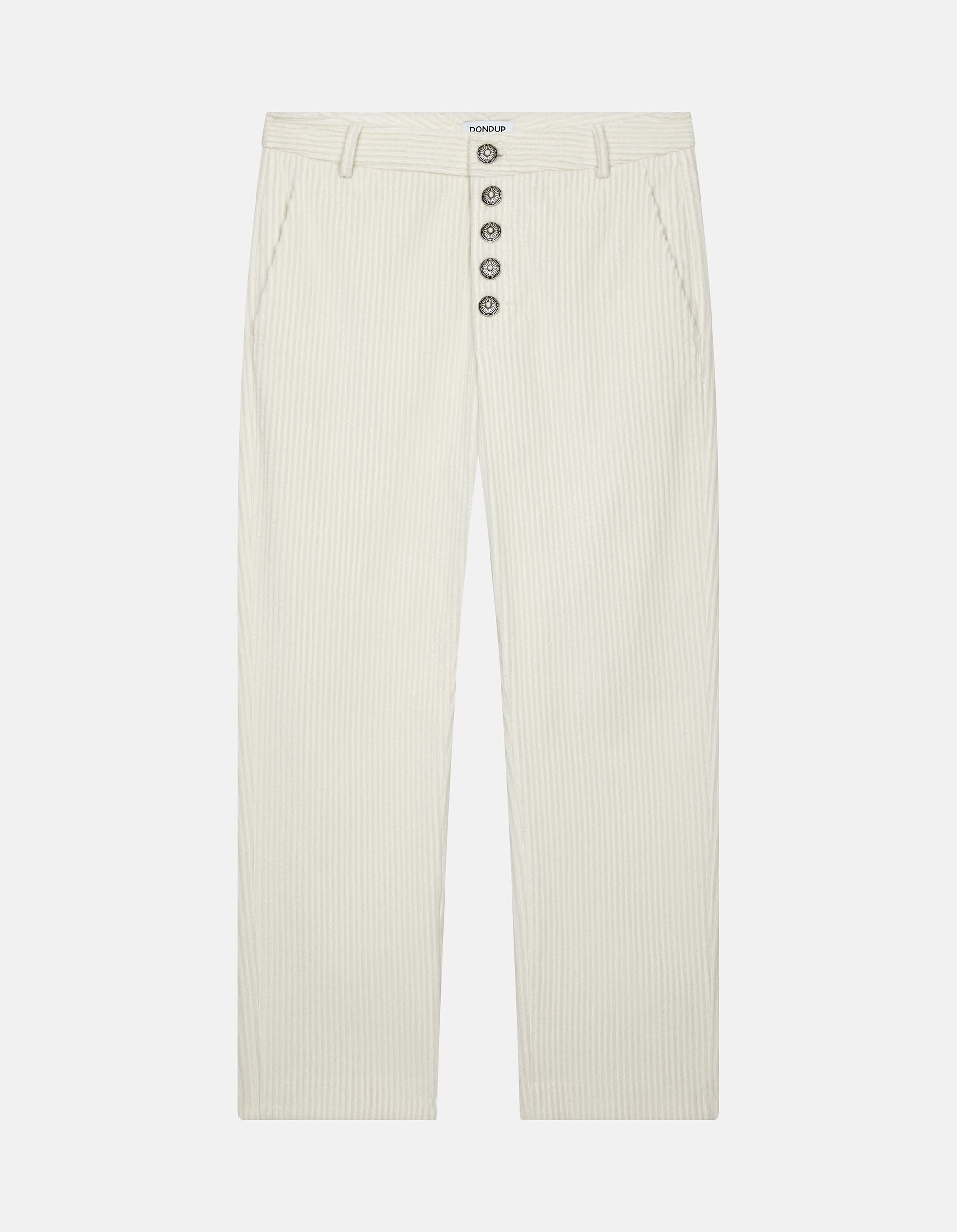 DONDUP Pantaloni Donna Nima Velluto-Alabastro