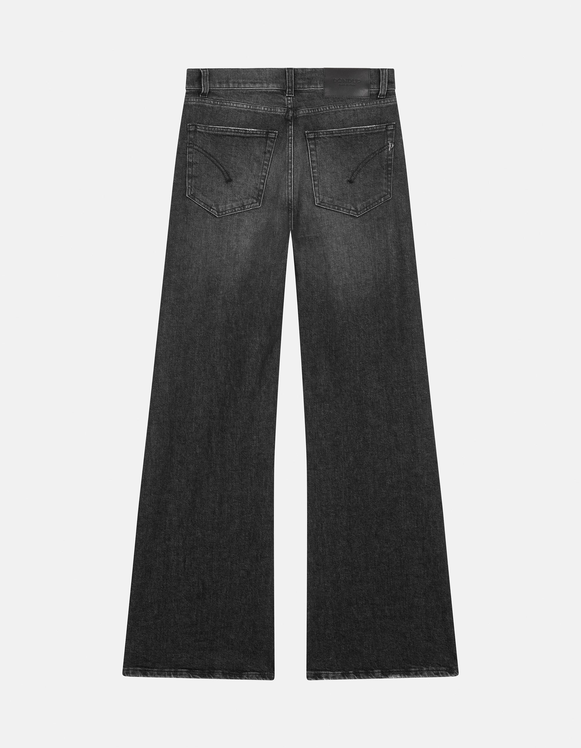DONDUP Pantaloni Jeans Donna Amber-Nero