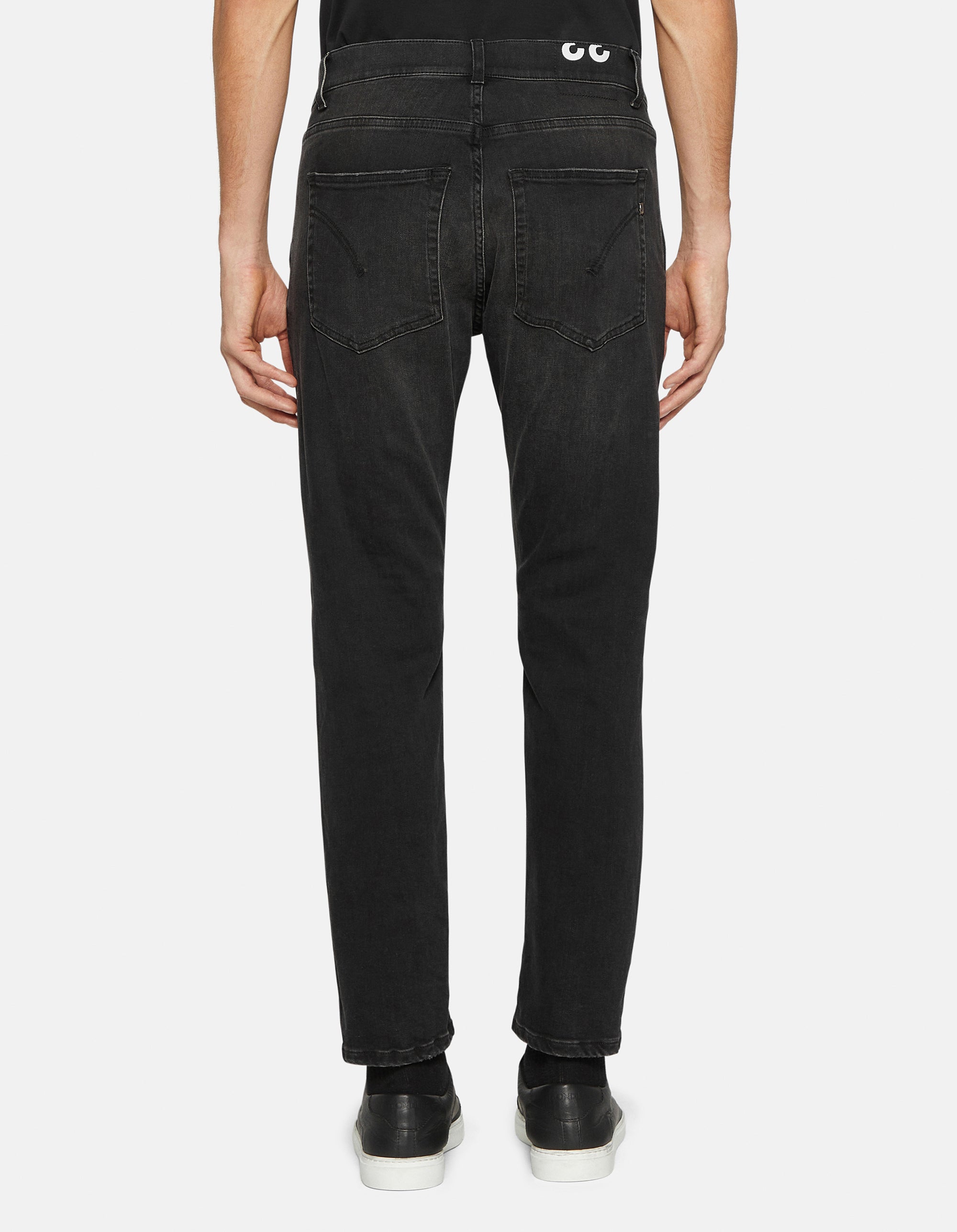 DONDUP Pantaloni Jeans Uomo Jeff-Nero