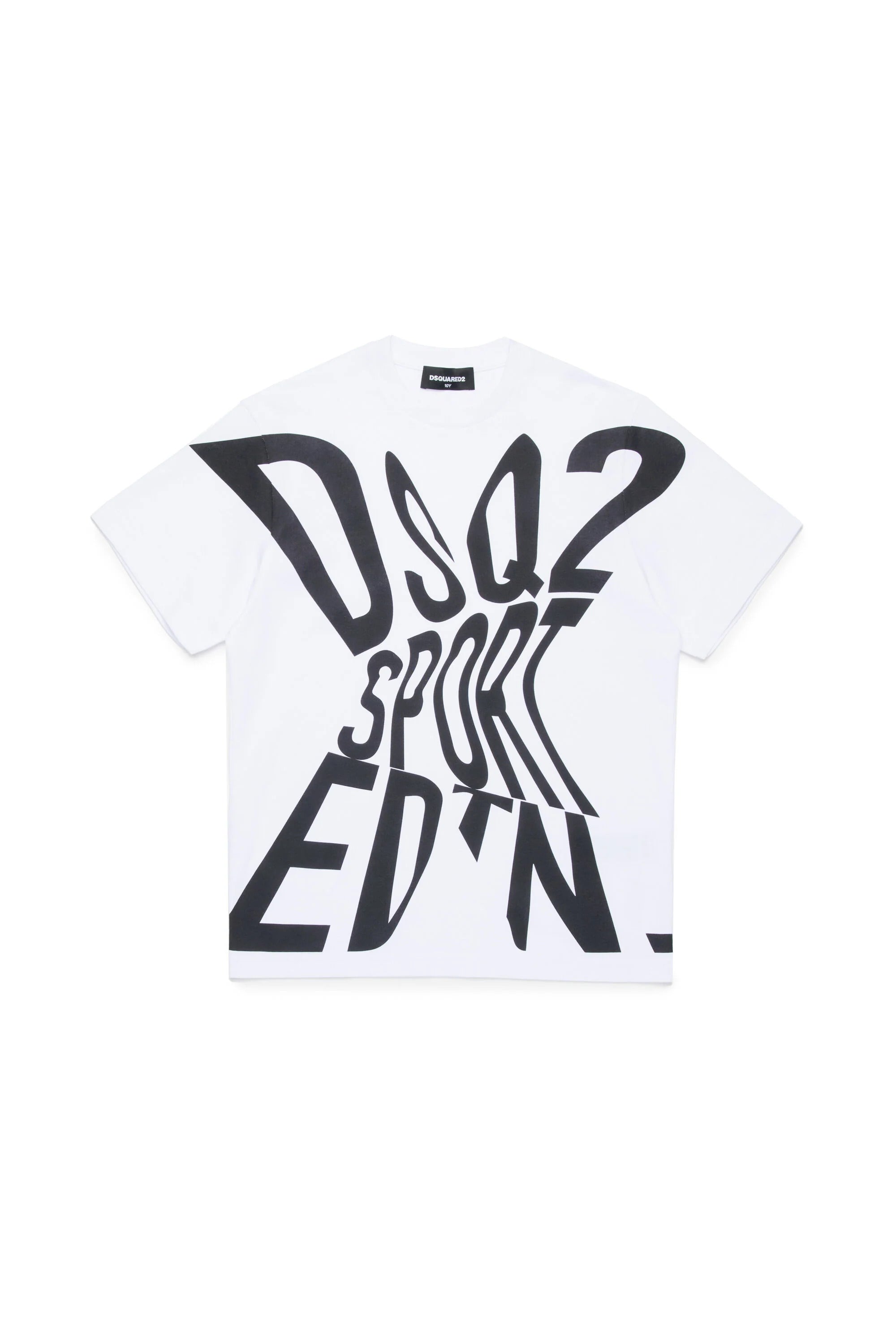 DSQUARED2 T-Shirt Bambino Sport Edtn X-Bianco