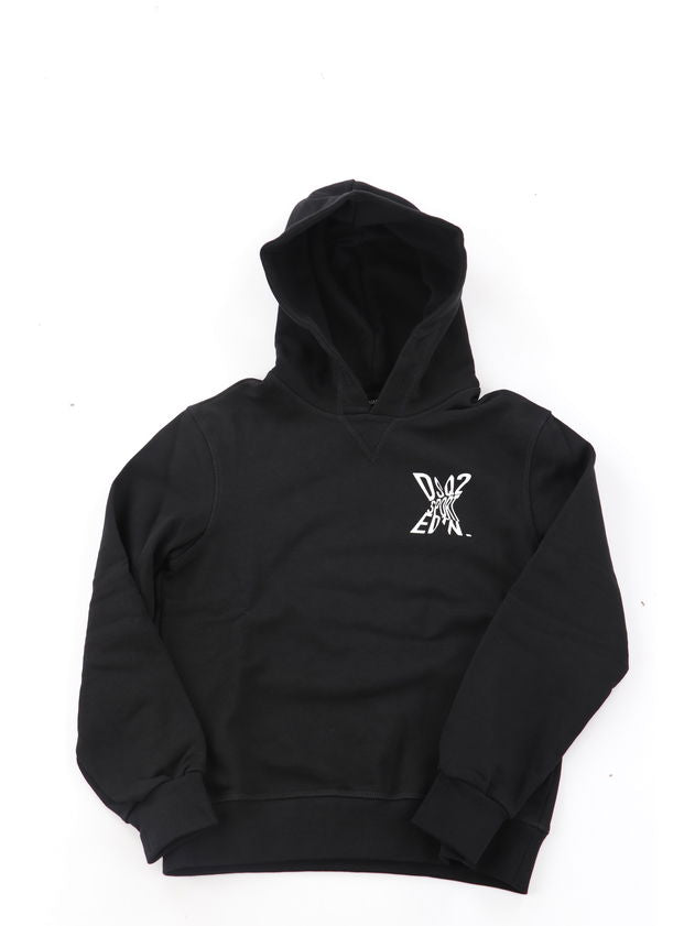 DSQUARED2 Felpa Unisex Bambino Sport Edtn X-Nero