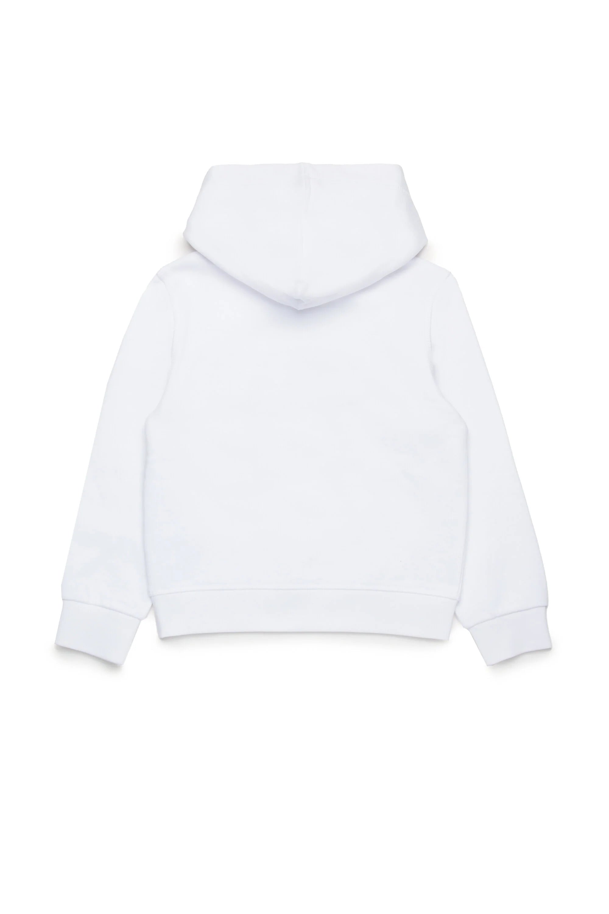 DSQUARED2 Felpa Junior Logo-Bianco
