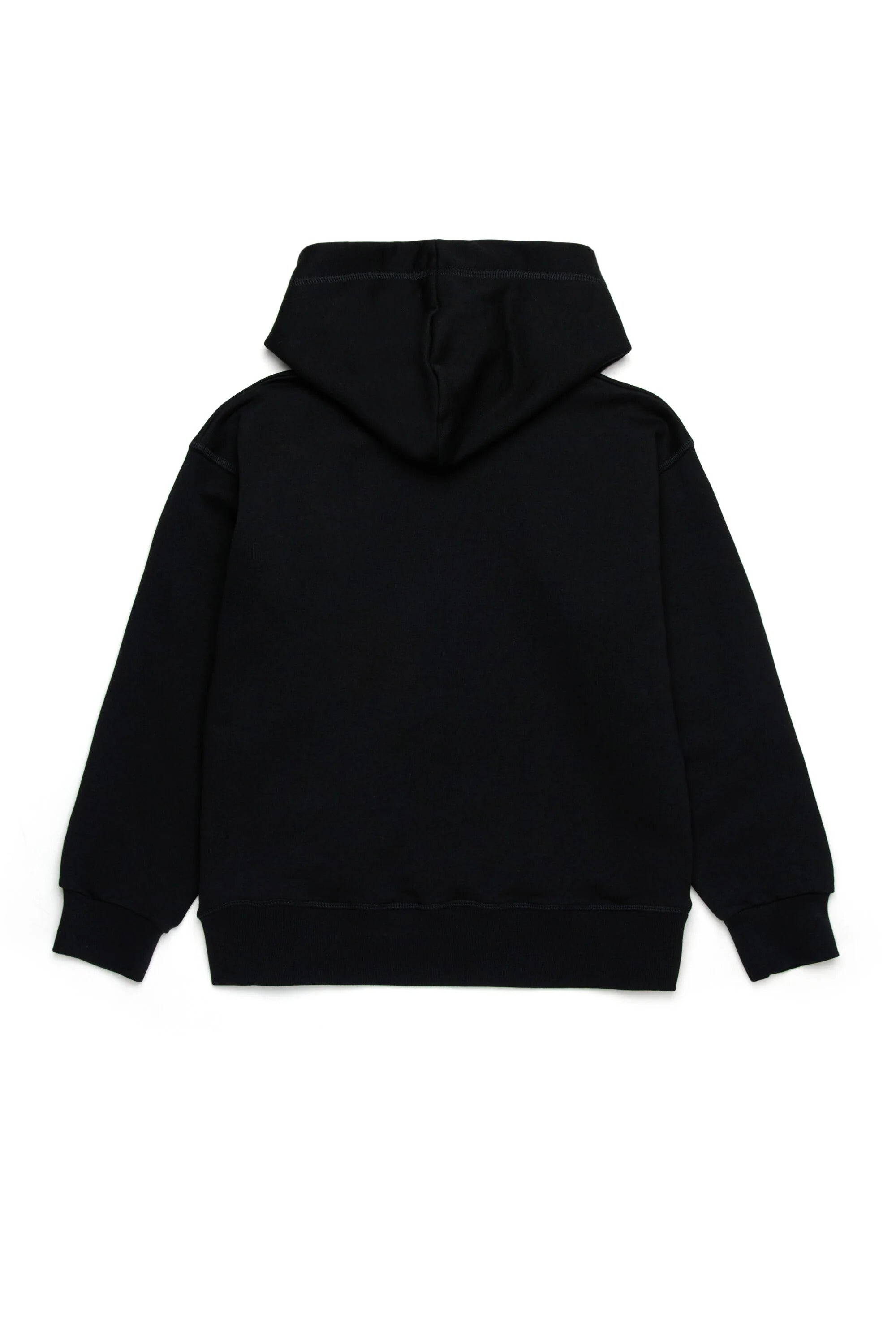 DSQUARED2 Felpa Cappuccio Junior Logo Icon-Nero