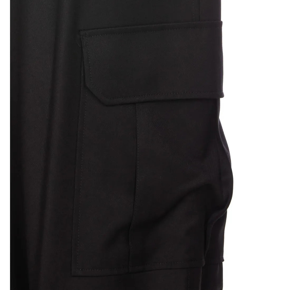 HINNOMINATE Pantalone Donna Cargo Label Logo-Nero