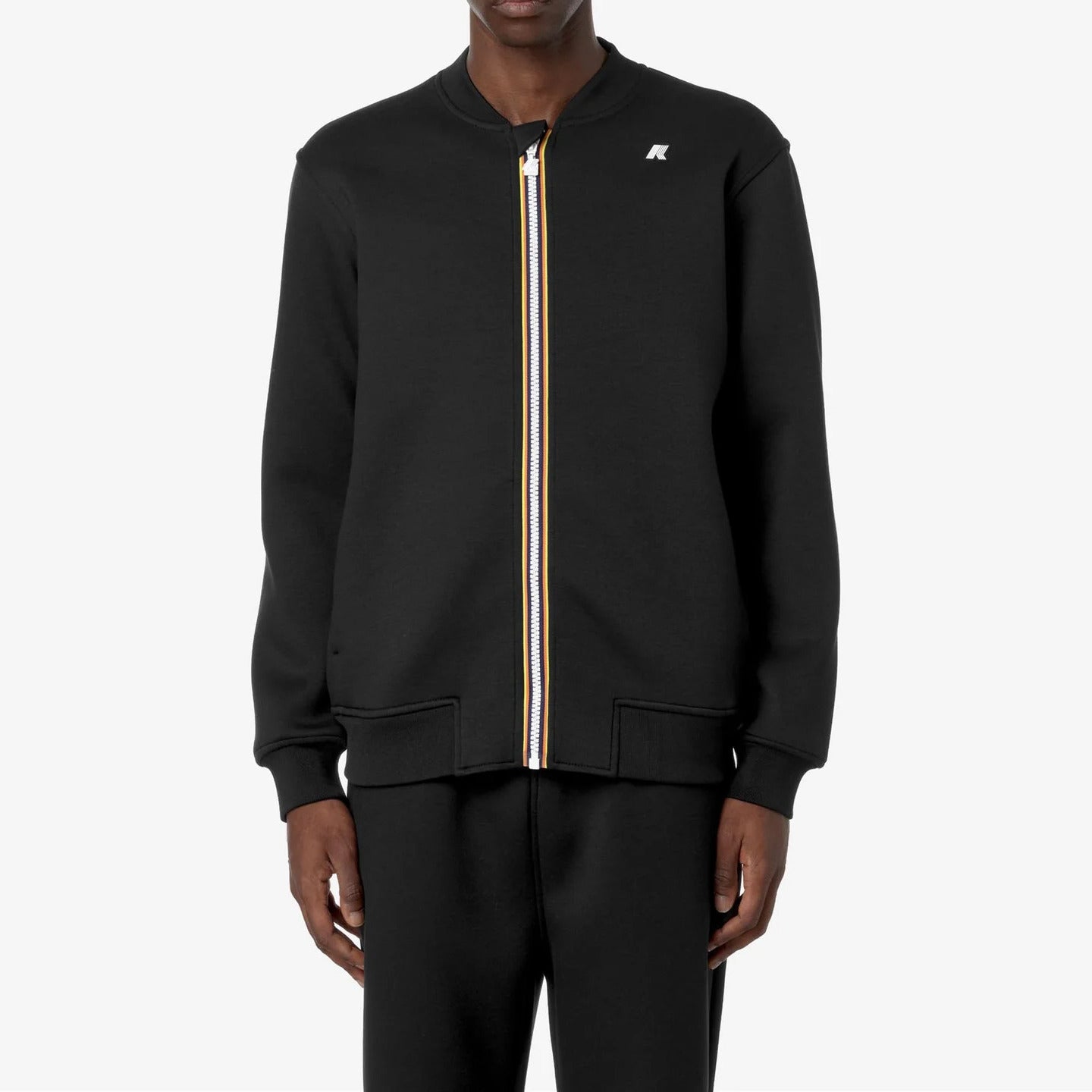 K-WAY Giubbino Uomo Abel Spacer-Black Pure