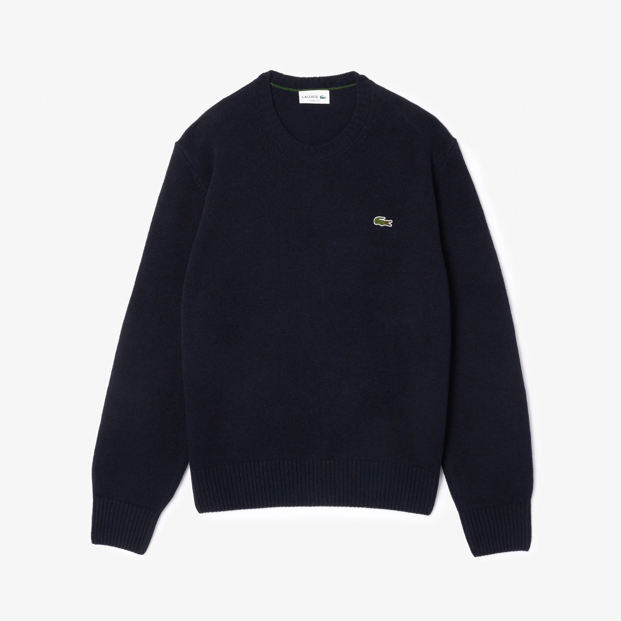 LACOSTE Pullover Uomo Lana-Blu Navy