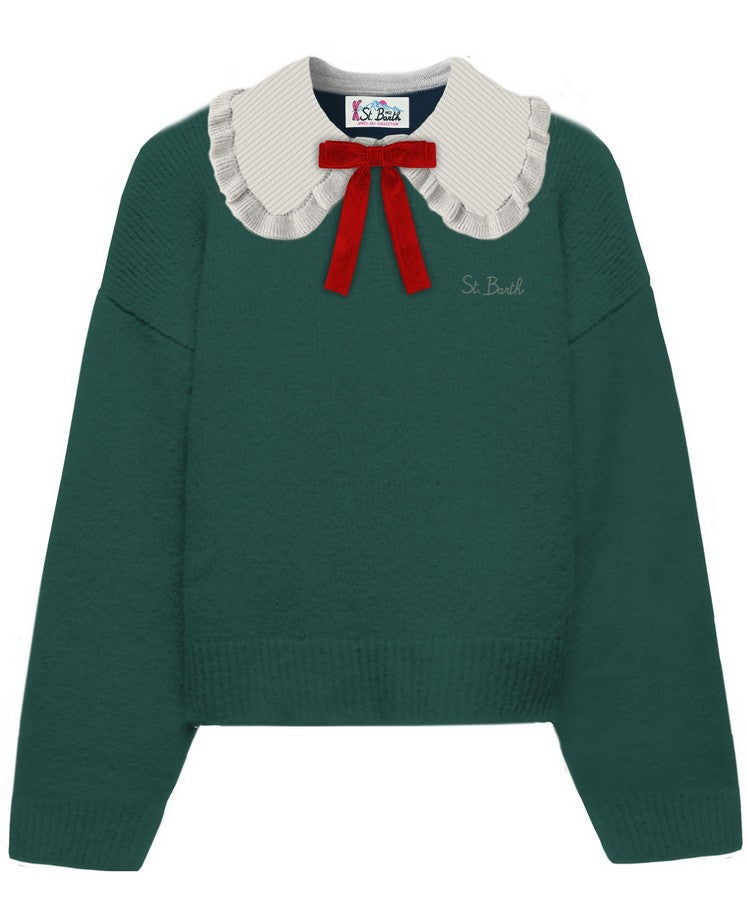 MC2 SAINT BARTH Maglione Donna Levine-Verde