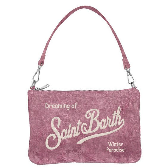 MC2 SAINT BARTH Pochette Parisienne Mini-Ciniglia Lilla