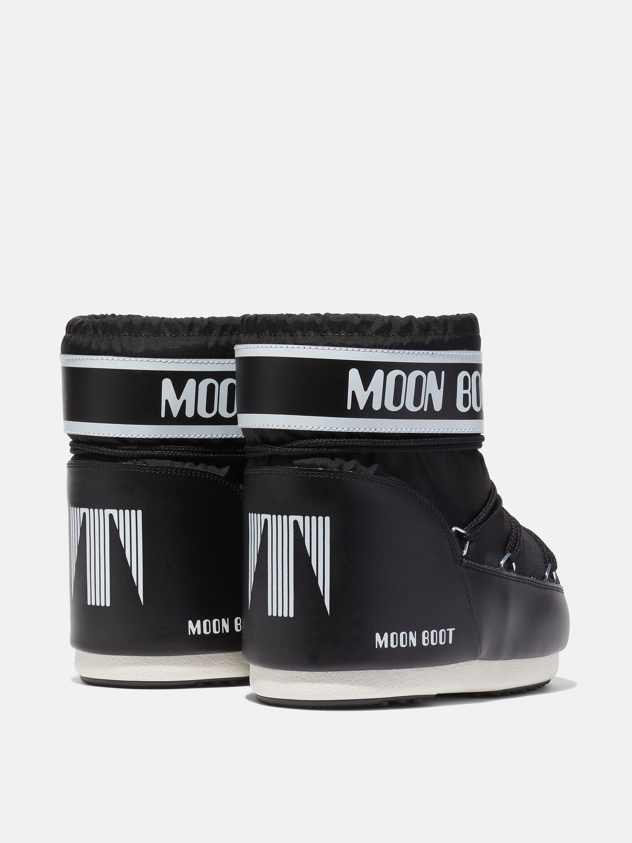 MOON BOOT Scarponcino Unisex Icon Low Nylon-Black
