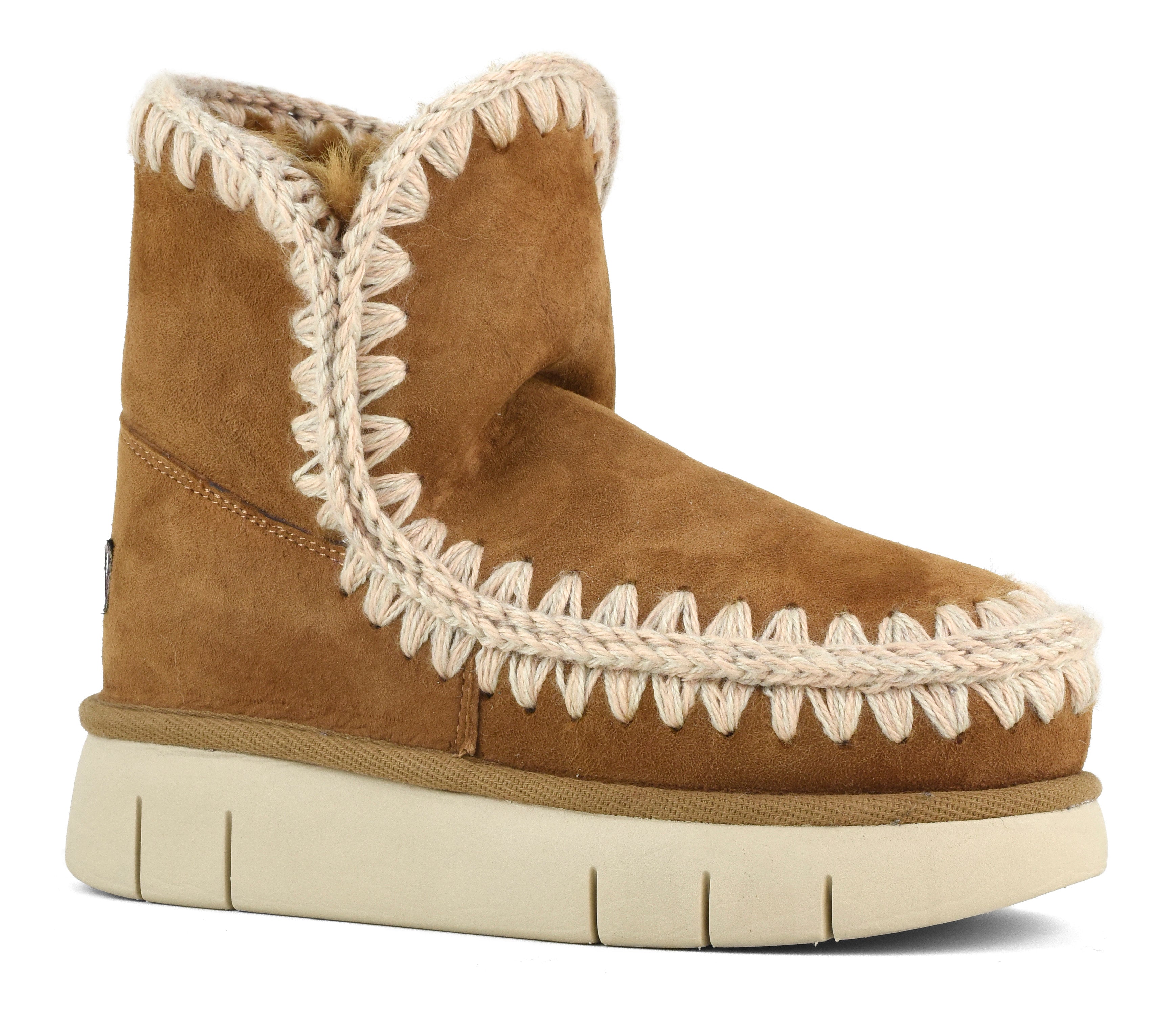 MOU Stivaletto Donna Eskimo 18 Bounce-Cognac