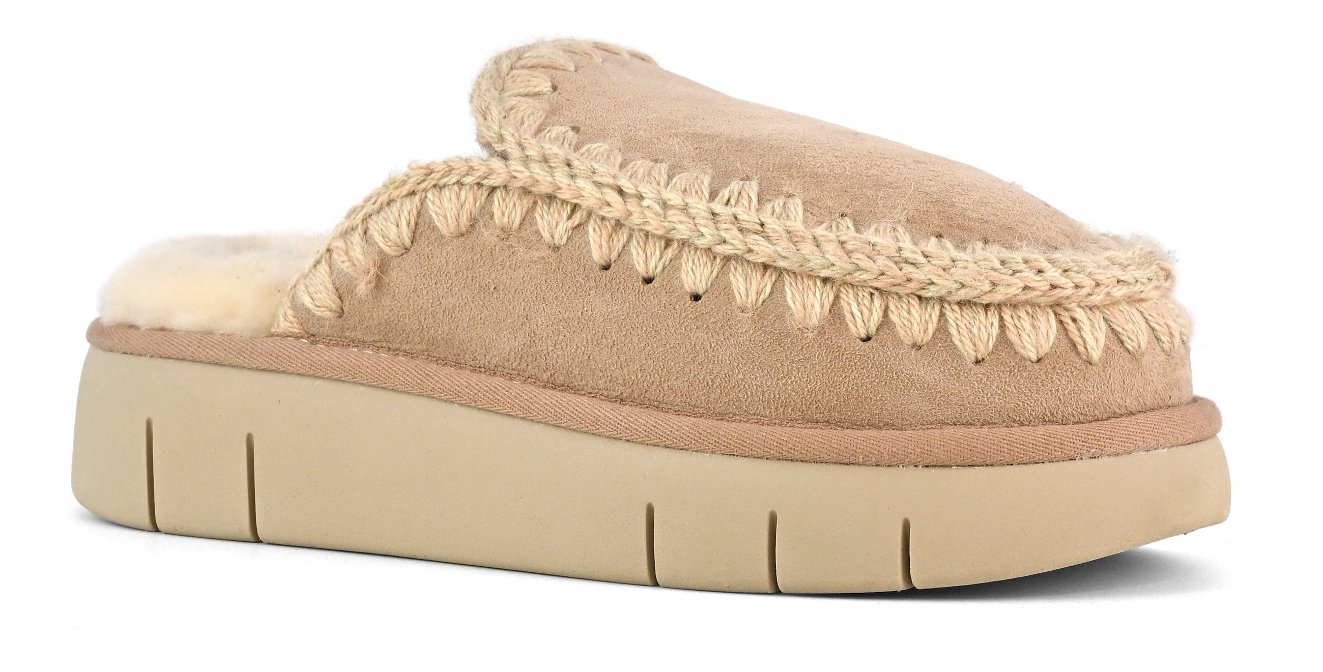 MOU Ciabatta Donna Bounce Clog-Camel