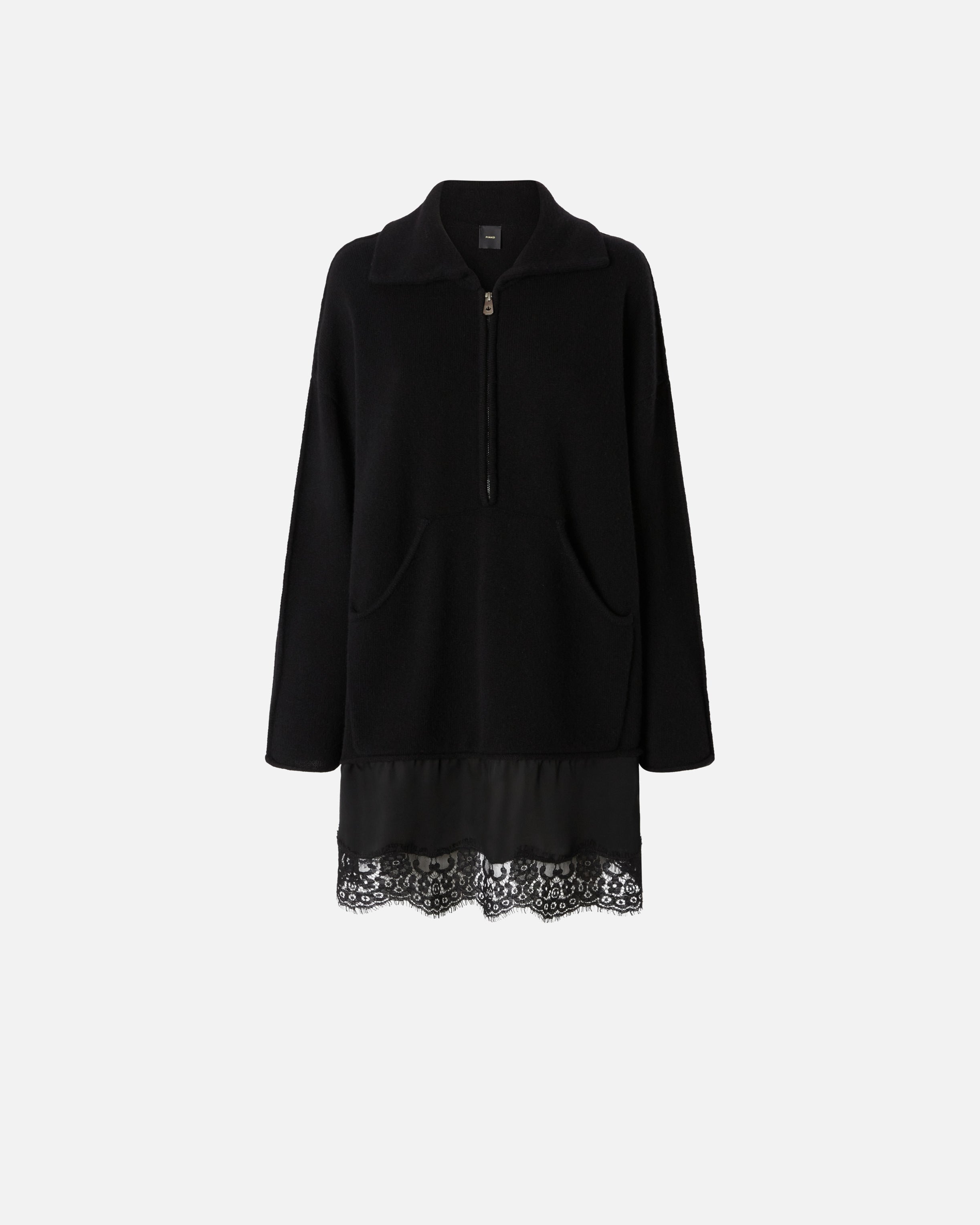 PINKO Abito Etichettatura-Nero Limousine