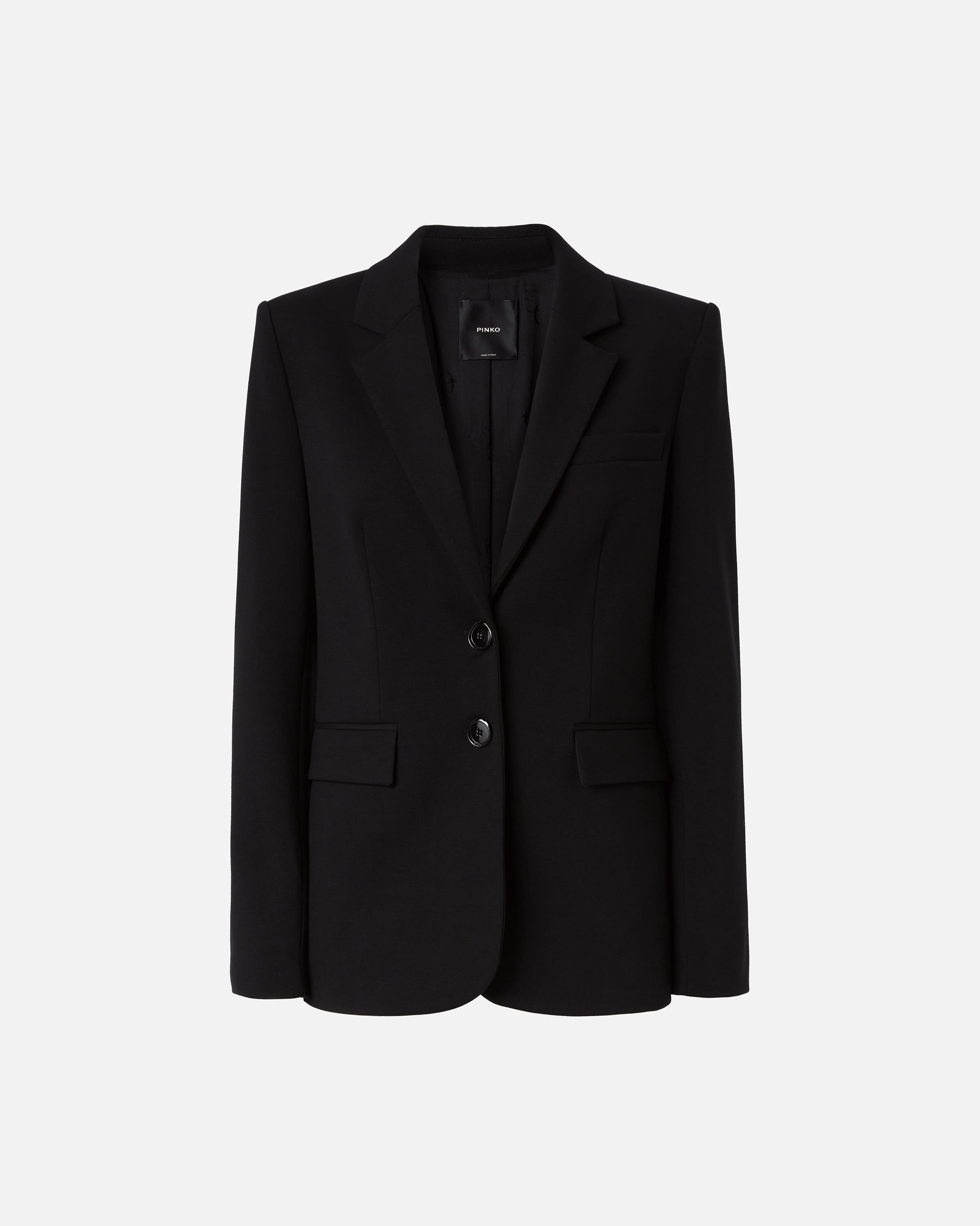 PINKO Giacca Monopetto Ruota-Nero Limousine