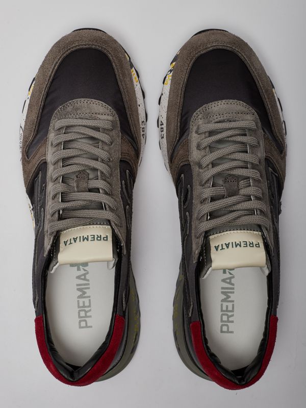 PREMIATA Sneaker Uomo Mick 6420-Nero Grigio