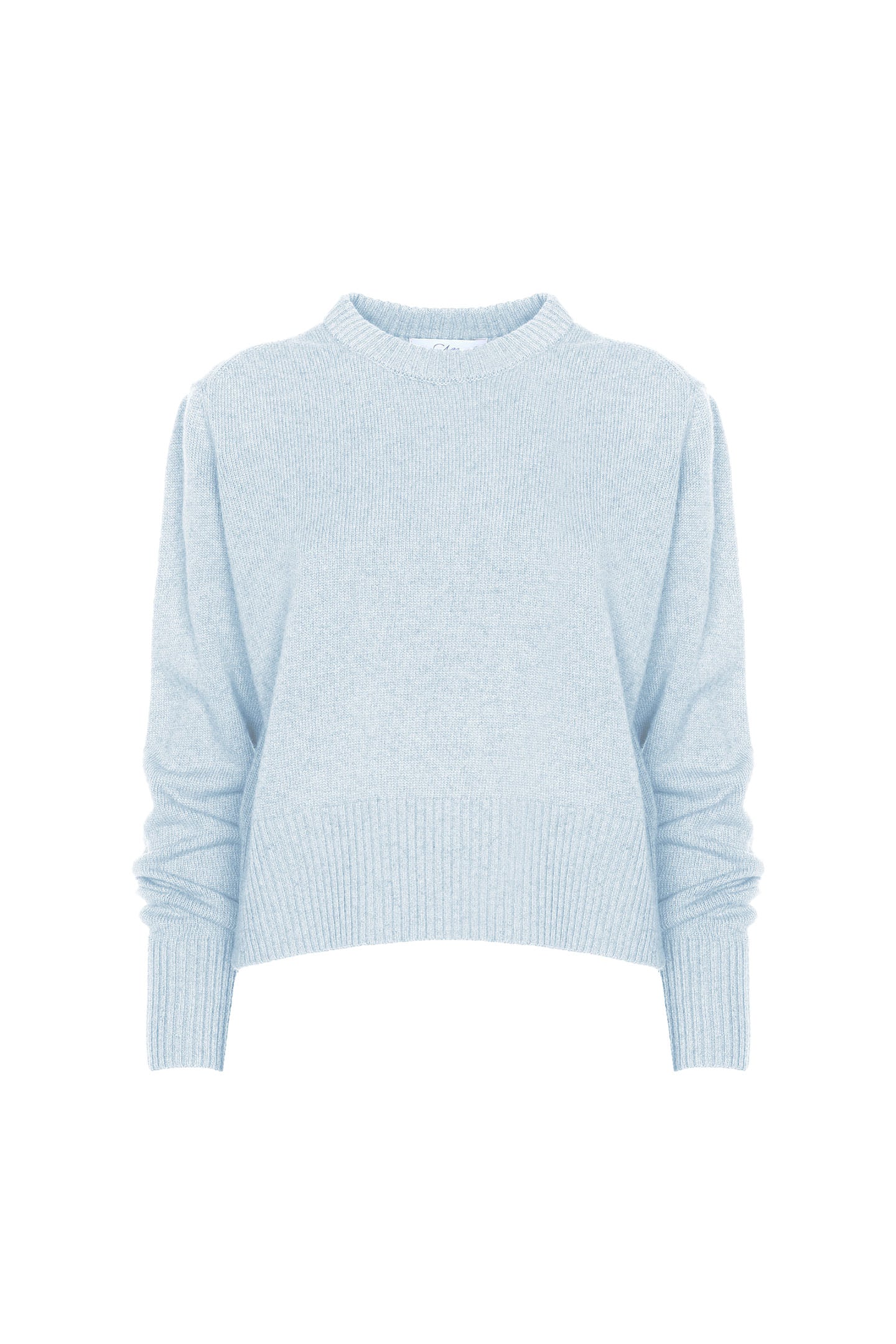SO ALLURE Maglia Donna Boy Cachemire-Light Blue
