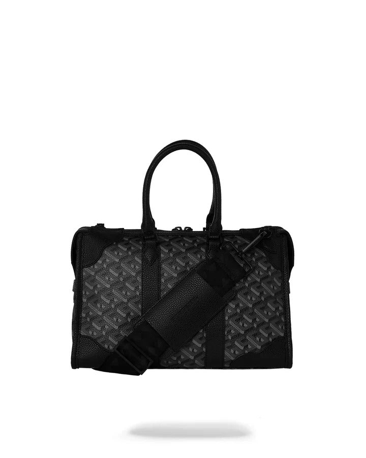 SPRAYGROUND Borsa 3DGS Blackout Mini Triangle Duffle-Nero