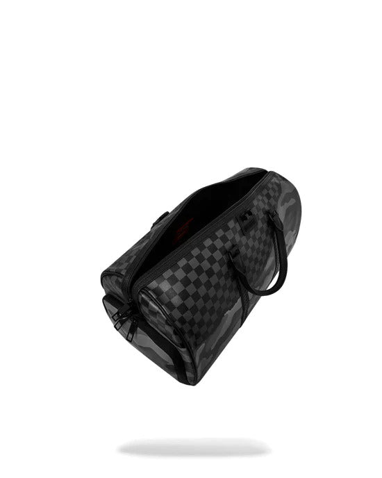 SPRAYGROUND Borsone Split Up Camo Tear Duffle Large-Nero