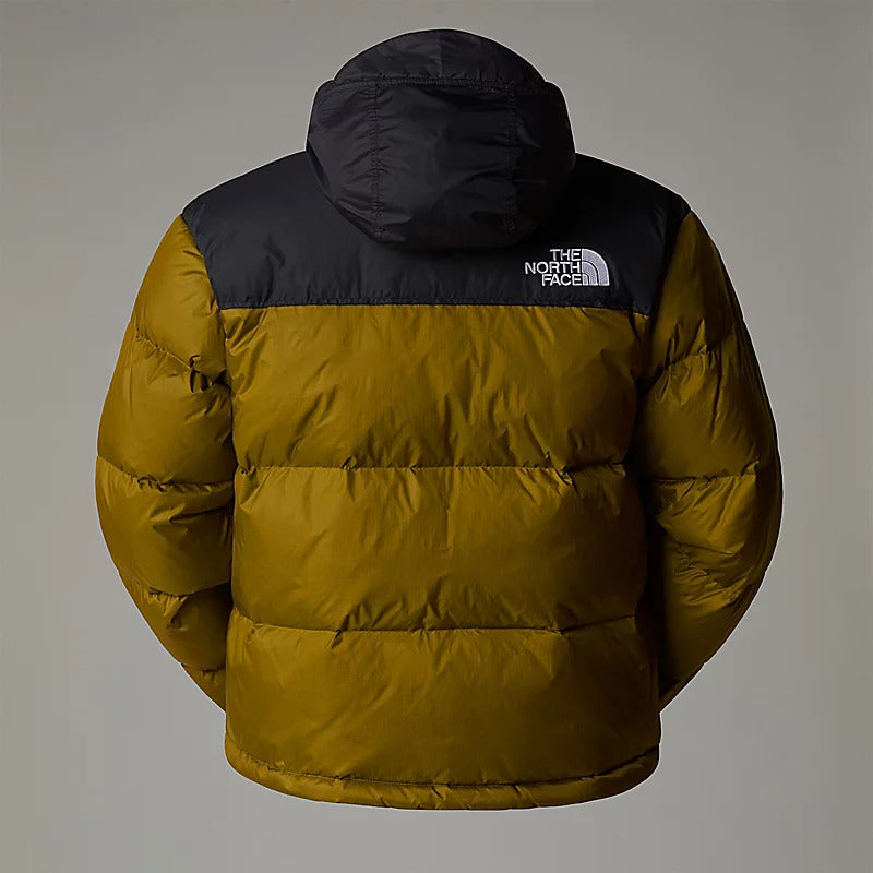 THE NORTH FACE Giubbino Uomo RETRO NUPTSE 1996-Moss Green Tnf Black