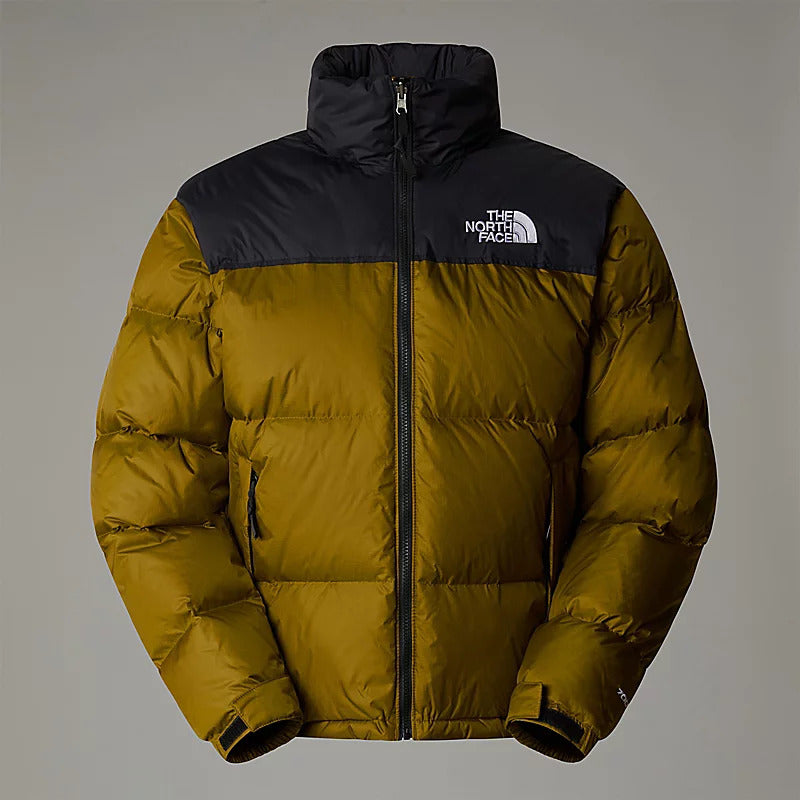THE NORTH FACE Giubbino Uomo RETRO NUPTSE 1996-Moss Green Tnf Black