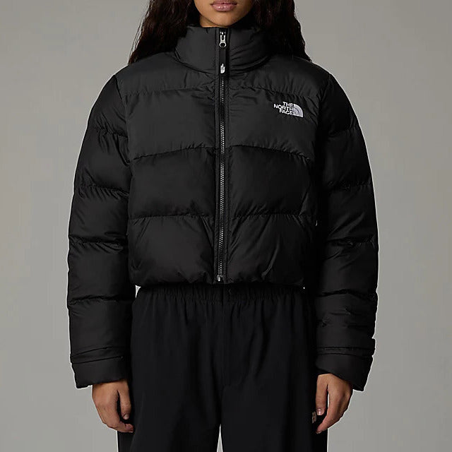 THE NORTH FACE Piumino Donna Cropped Saikuru-Tnf Black Asphalt Grey