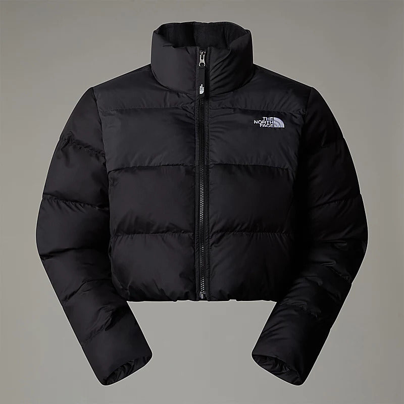 THE NORTH FACE Piumino Donna Cropped Saikuru-Tnf Black Asphalt Grey