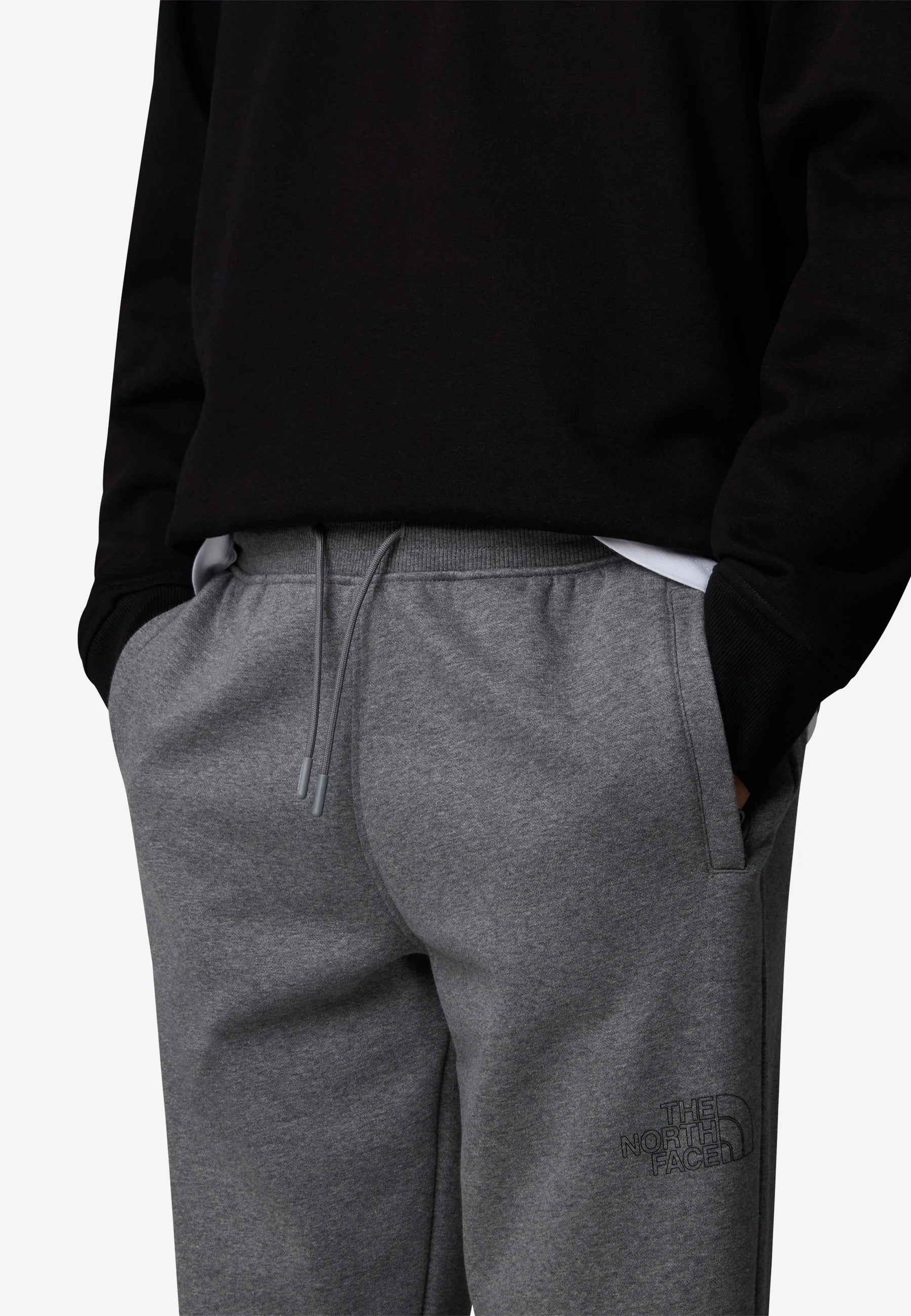 THE NORTH FACE Pantaloni Tuta Uomo DREW PEAK-Tnf Medium Grey Heather