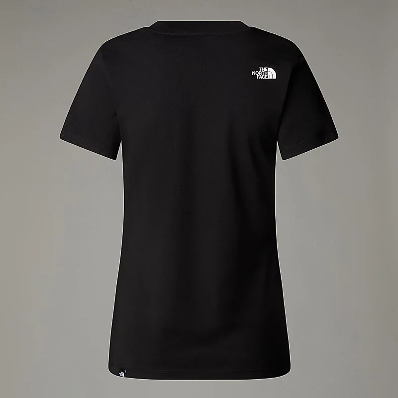 THE NORTH FACE T-Shirt Donna Easy-Tnf Black