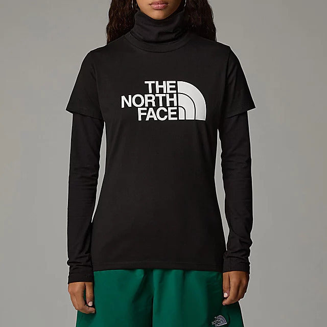 THE NORTH FACE T-Shirt Donna Easy-Tnf Black
