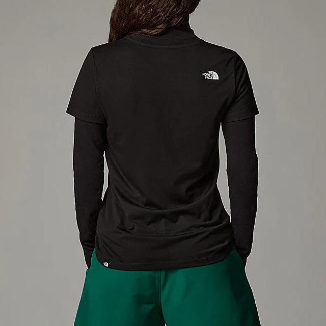 THE NORTH FACE T-Shirt Donna Easy-Tnf Black