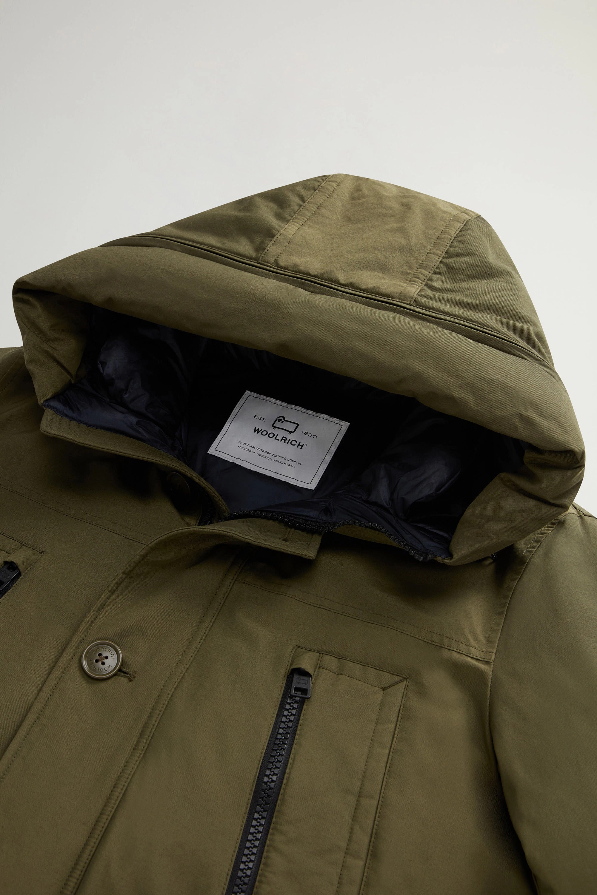 WOOLRICH Parka Uomo Ramar Arctic-Greenstone