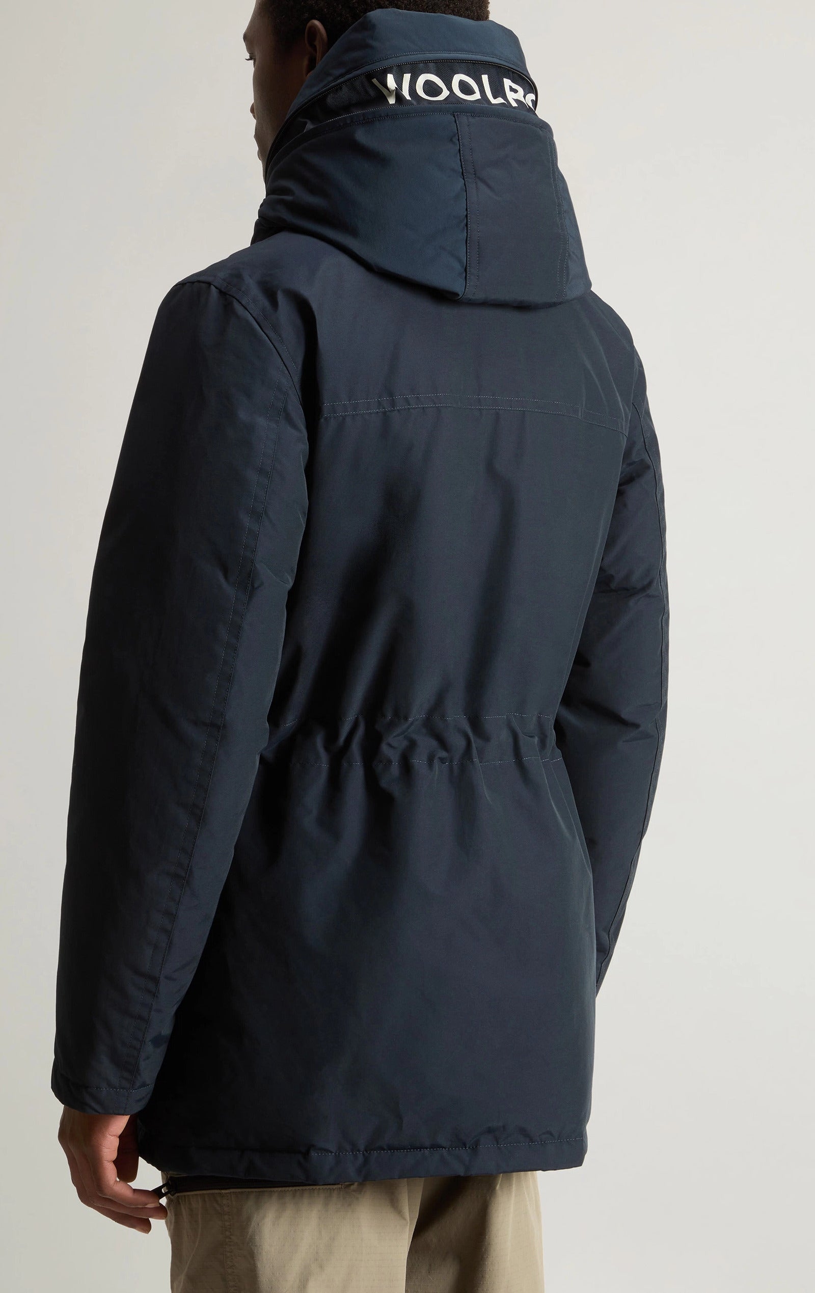 WOOLRICH Parka Uomo Ramar Arctic-Blue Melton