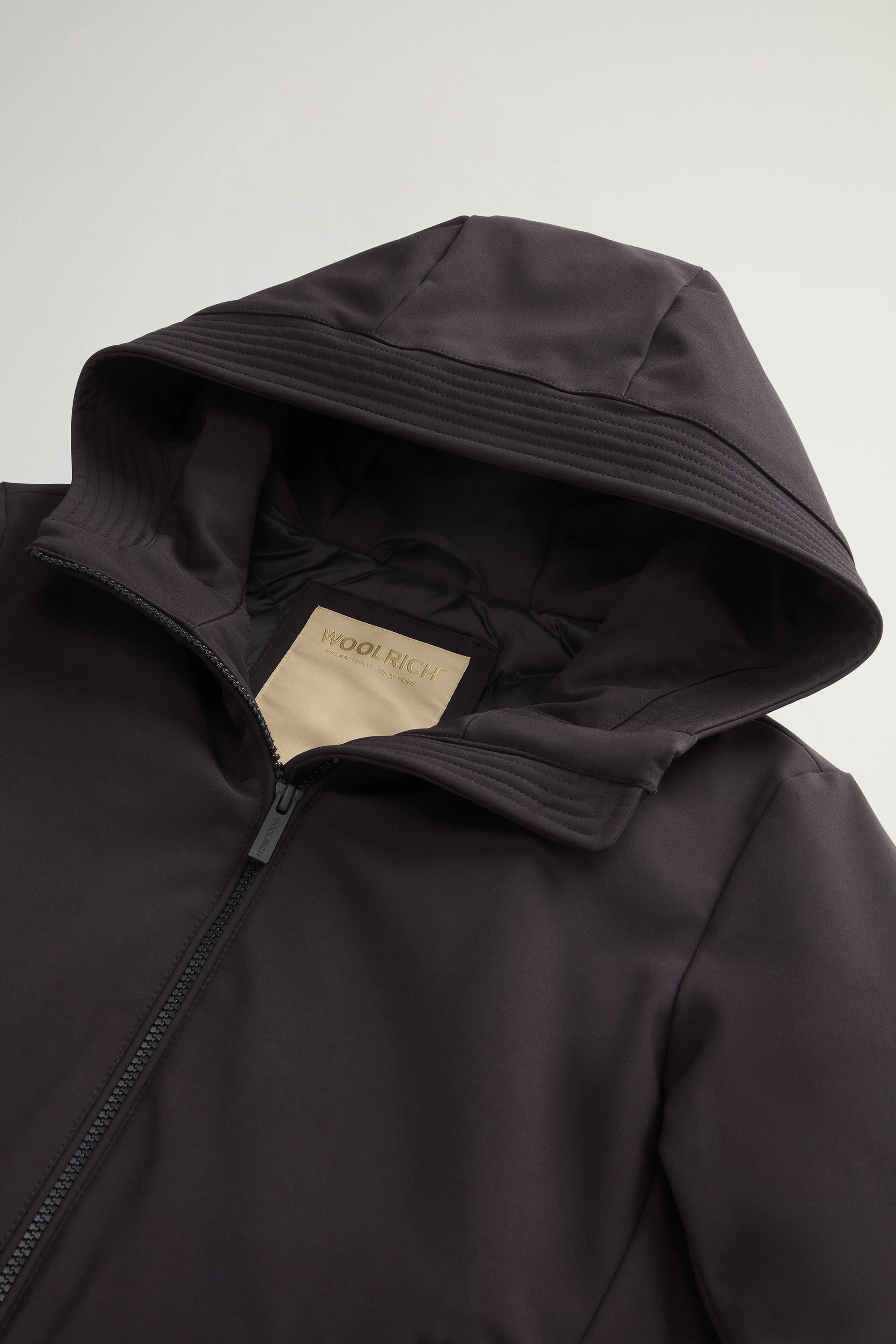WOOLRICH Parka Donna Corto Firth Down Short-Black
