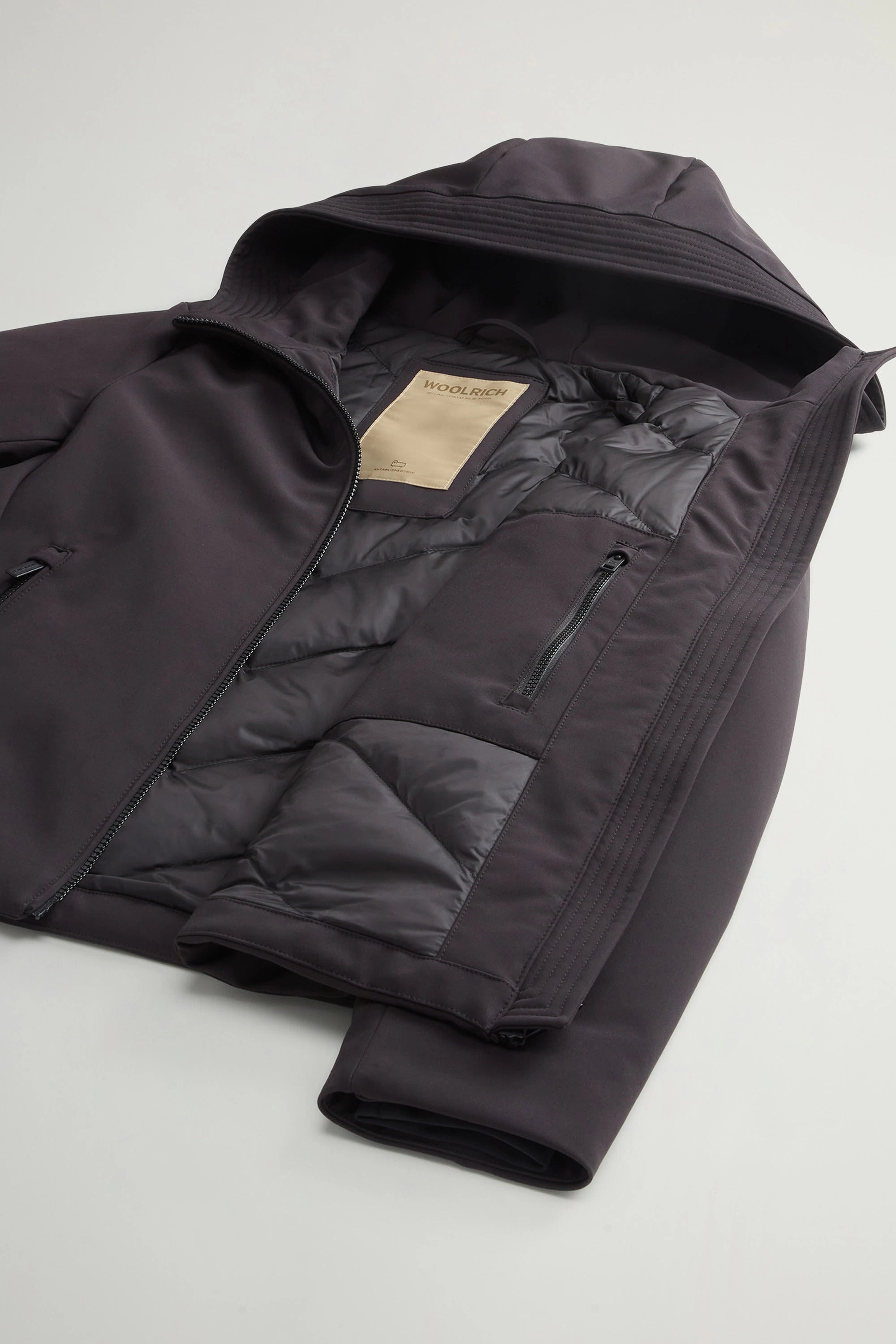 WOOLRICH Parka Donna Corto Firth Down Short-Black