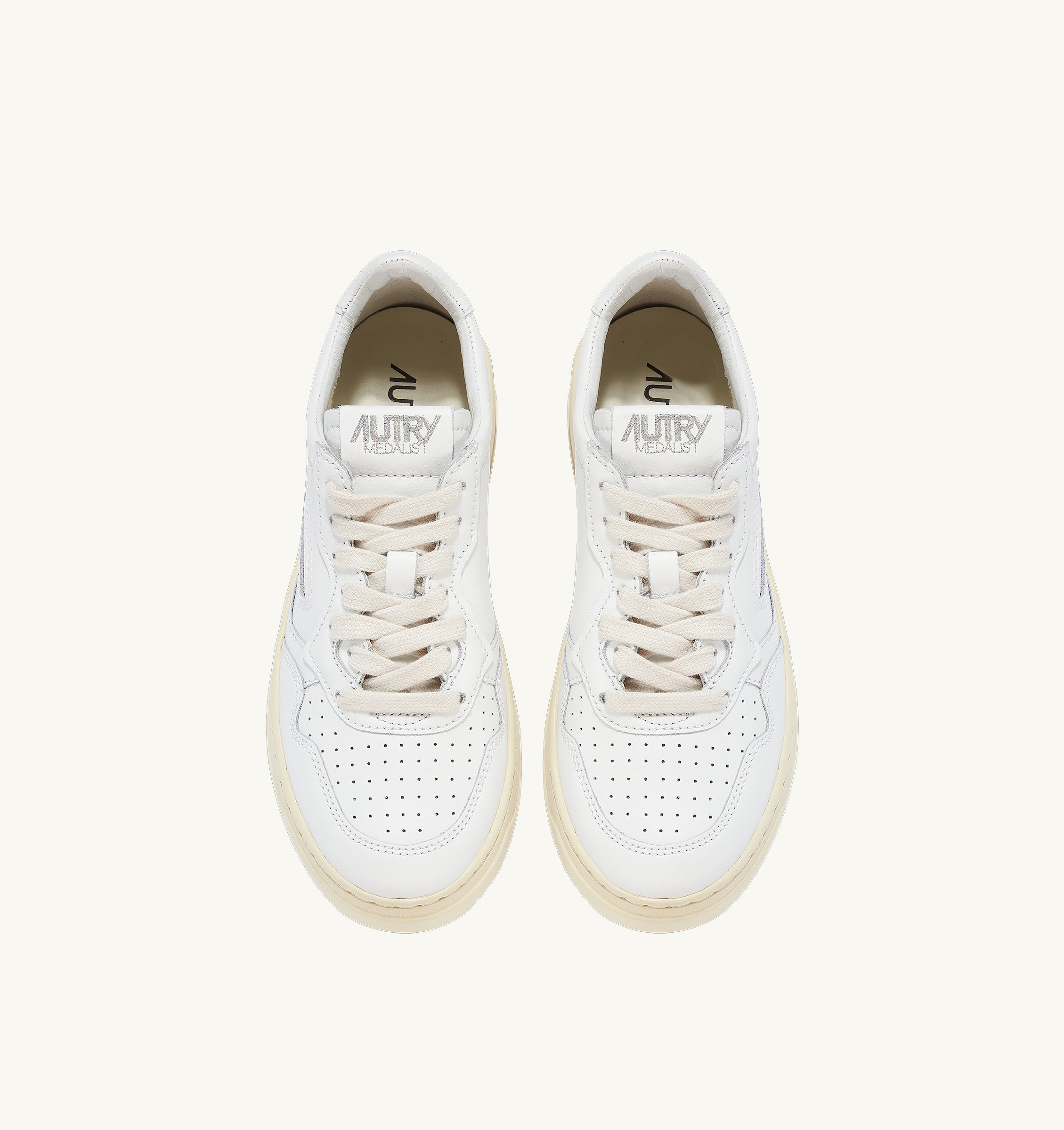 AUTRY Sneakers Uomo Medalist Low Man AULM-LL15-Bianco